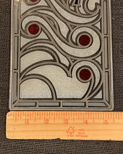 Wyborowa Vodka Stained Glass Window Approx 15” L x 5.5” W Vintage Ex Condition - Picture 13 of 13