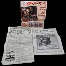 Shirley Botsford Braid Craft Instructions Round Seat Cover Oval Placemat Heart