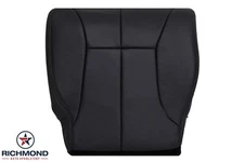 98-02 Dodge Ram Lift Kit Stacks Lifted -Driver Bottom Leather Seat Cover DK GRAY