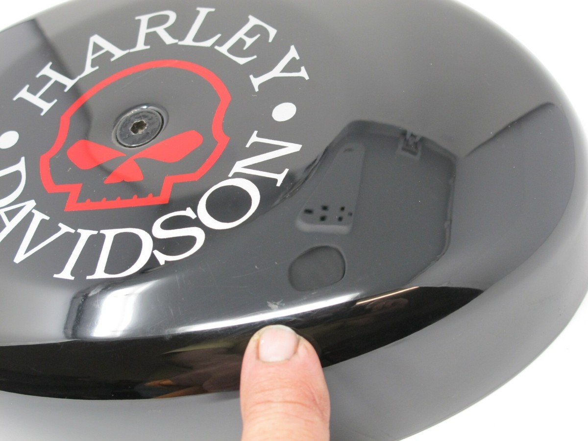 HARLEY DAVIDSON COLOR SHOP WILLIE G SKULL BLACK AIR CLEANER HARLEY DAVIDSON COLOR SHOP WILLIE G SKULL BLACK AIR CLEANER