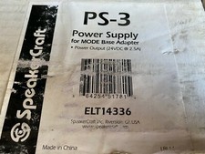 SpeakerCraft PS-3 Power Supply for MODE Base Adapter - NEW In Box STP