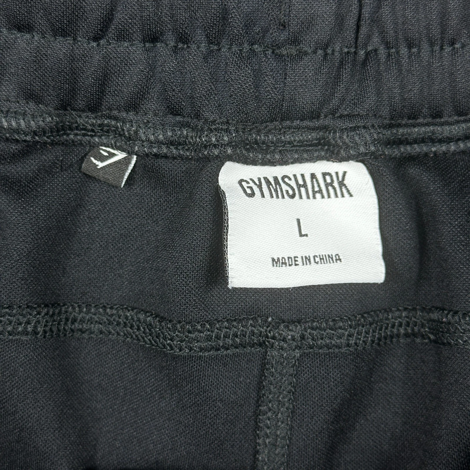 gymshark geometric spellout lounge athleisure gym pants
