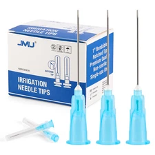 Dental Disposable Irrigation Needle Tip Notched Type Syringe Tips 23/25/27/30G