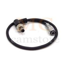 Camera battery DC 2.5 with lock power output BMPCC WEIPU SF6 2-hole power cord