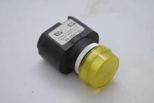 LEDTRONICS RPLH22-00 Holder - LED Panel Mount - Relampable - Rear Mount Yellow L