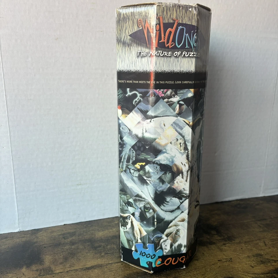 Cougar - Wild Ones The Nature Of Puzzles 1000 Piece Wildlife Collage Puzzle - Image 4 of 4