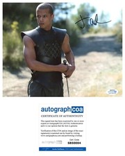 Jacob Anderson "Game of Thrones" AUTOGRAPH Signed 8x10 Photo ‘Grey Worm’ ACOA