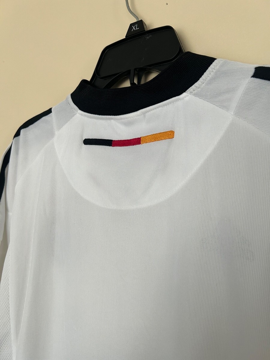VINTAGE GERMANY WHITE HOME JERSEY 2002 WORLD CUP KOREA/JAPAN BY