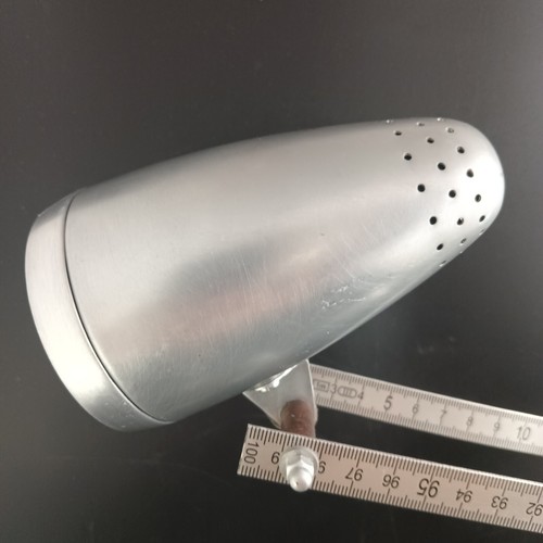 Aluminum Industrial Demeter Lamp By AHA, France Steampunk Modernist C.1990 Works - Picture 7 of 12