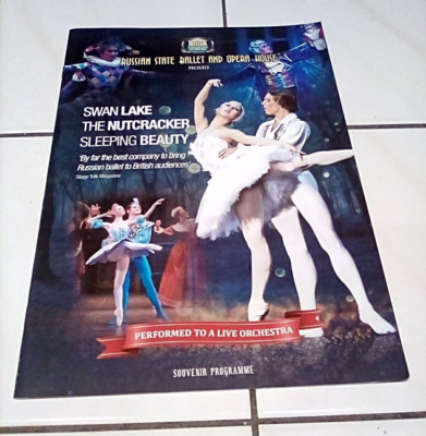 Russisches Staatsballett Schwanensee/Nussknacker/Dornröschen 2016 Programm