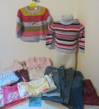 Kleiderpaket 22 Teile Gr. 86 92 Mädchen Kleidung Jeans Sweatshirt T-Shirt KP287