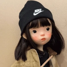 Landoudou 1/6 BJD Doll SD Resin Bare Flexible Joints Girl Eyes Face Makeup Toys