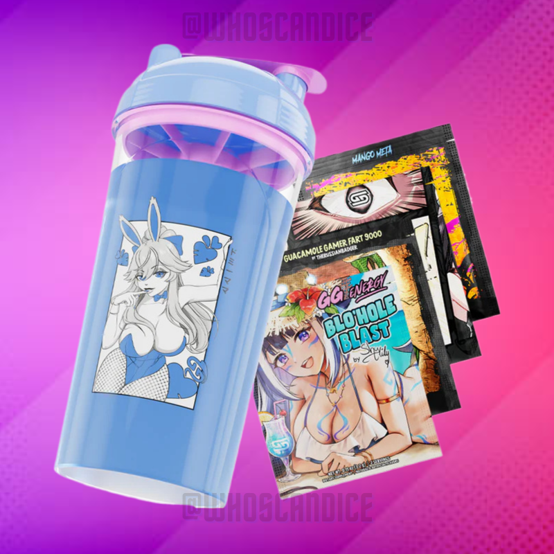 GamerSupps GG Waifu Creator Cup Cottontail PRE ORDER + Stickers