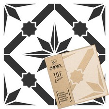 Plantilla de plástico reutilizable para azulejos SAGARRA STAR 10x10 a 60x60 pared de piso