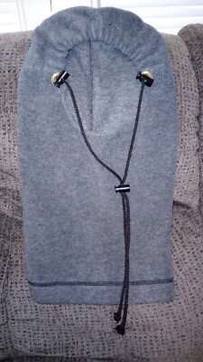 Snood Adult Polar Hood Gray Made in USA One Size Fits Most Winter Apparel 