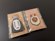Official Studio Ghibl Spirited Away  & Princess Mononoke Enamel Pin AU Exclusive