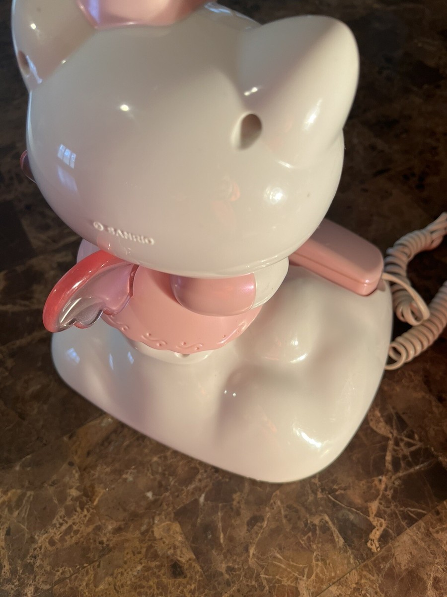 Hello Kitty Phone Fairy Corded Telephone Landline Pink Sanrio