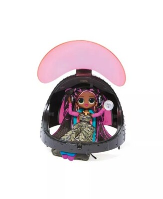 LOL Surprise OMG Remix 4-in-1 Plane Playset Transforms With