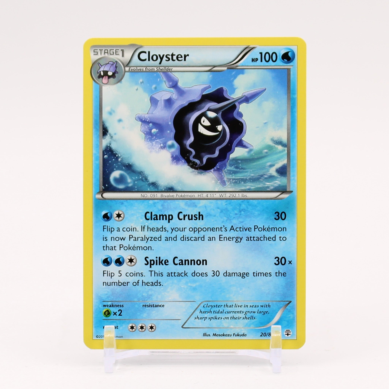 Cloyster - 20/83 Generations Pokemon - NM
