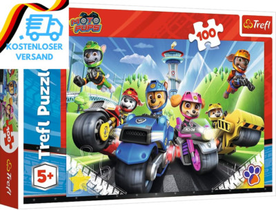 Trefl 16430 Paw Patrol 100 Teile Puzzle Mit Hochwertigem Druck Für Kinder Ab 5 J