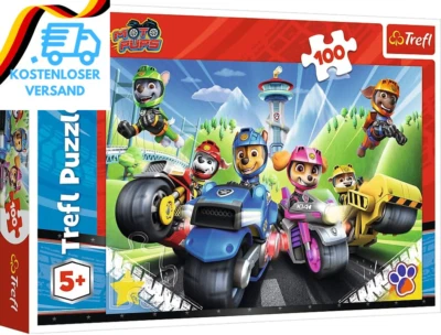 BESUCHE DEN TREFL-STORE Trefl 16430 Paw Patrol 100 Teile Puzzle Mit Hochwertigem Druck Für Kinder Ab 5 J