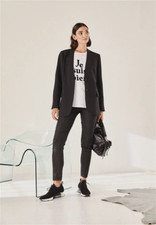 Hush Charcoal Blazer Size Uk 10