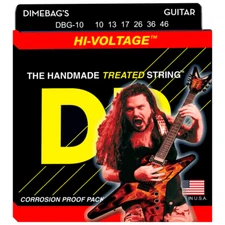 DR Strings DBG-10 Dimebag Darrell Hi-Voltage Medium 10-46