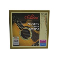 Alice Colorful Ball-End Acoustic Guitar Strings Steel Core Copper Wound AW432PSL