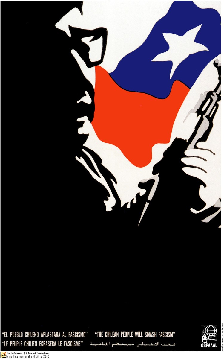 1989 Political POSTER OSPAAAL Solidarity.Cuba original art.Central 1989 Political POSTER OSPAAAL Solidarity.Cuba original art.Central