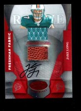2008 LEAF CERTIFIED MIRROR RED SIGNATURES #234 JAKE LONG NMMT MEM AUTO /250 DOLP