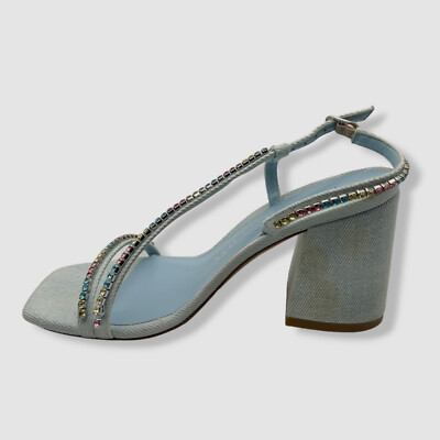 BLOCH SERENADE STRONG　3C 新品　未使用 $575 Stuart Weitzman Women's Blue Soiree Crystal 85 Block