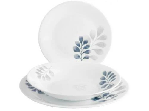 Piatti da tavola e portata blu Bormioli Rocco in vetro