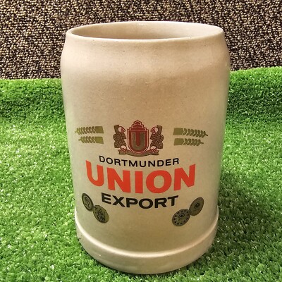Dortmunder Union Export Beer Mug/Stein 0.5 Liters; Handmade in West Germany