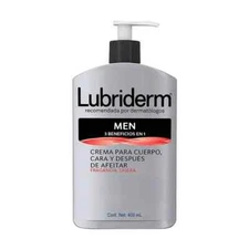LUBRIDERM MEN 3EN1 CREMA CARA CUERPO & DESPUES DE AFEITAR/400ML/HYDRATING LOTION