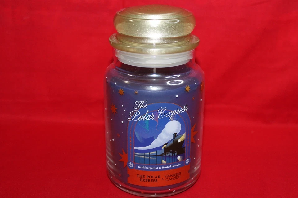 LIMITADO NUEVO 2025 VELA YANKEE THE POLAR EXPRESS VELA PERFUMADA 22 oz FRASCO GRANDE Foto 2 de 4