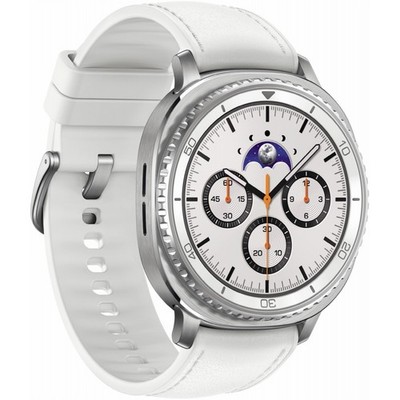 Samsung Galaxy Watch8 Classic L500 46mm Bluetooth Smartwatch weiß AMOLED NEU!