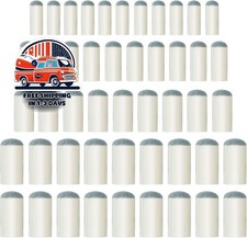 Puntas de repuesto para tacos de billar, 50 unidades, 4 tama os, blancas NEW US