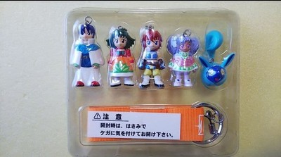 Tales of Eternia Charm Set, 5 Figures, Straps, Plastic, Colorful Characters,