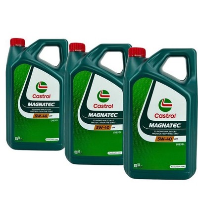 Motoröl 5W-40 Castrol Magnatec DPF 3x5 Liter