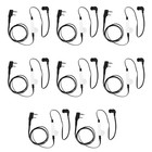 8X 2 Pin Noodle  Earbud Headphone K Plug Earpiece Headset for  Uv5R -888S8843