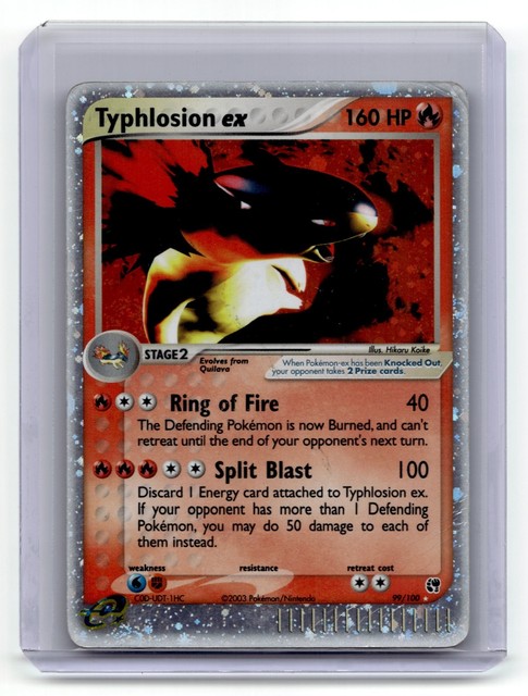 Typhlosion EX #99 (Sandstorm (2003))