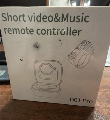 Short Video And Music Remote Controller D01 Pro - Sealed