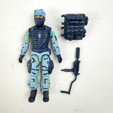 Vtg 1988 Gi Joe Arah 3.75 Shockwave Figure Loose W Gun Weapon Backpack Bag Vtg 1988 Gi Joe Arah 3.75 Shockwave Figure Loose W Gun Weapon Backpack Bag