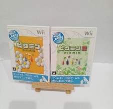 PIKMIN 1,2 Nintendo Wii NTSC-J Japanese Complete In Box CIB 2 Set