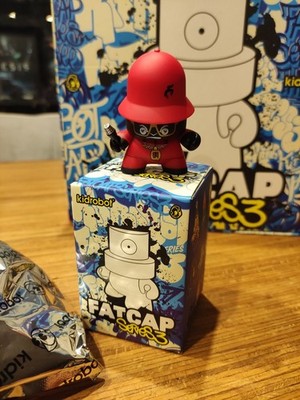 Kidrobot Fatcap Figure Nr. 3 - Serie 3 - Tattoo Graffiti Style