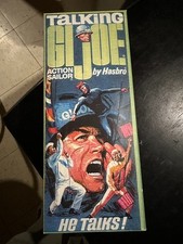 GI Joe Talking Action Sailor. Comes with box. Collectors edition