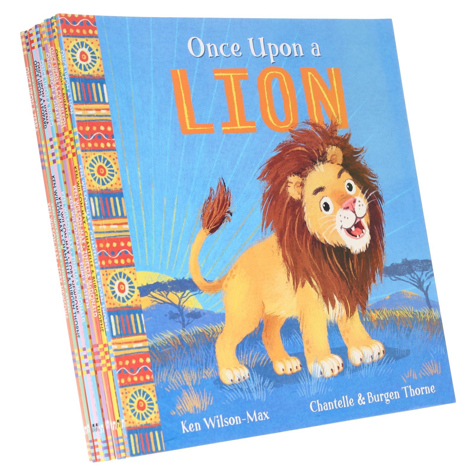 African Stories: Once Upon Animals Series 10 Books Set -Ages 3-5 - By Ken Wilson