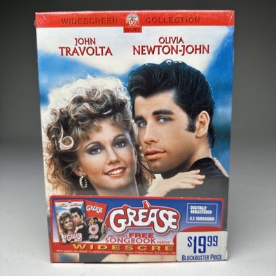 Grease (DVD, 2003, Widescreen) John Travolta & Olivia Newton-John NEW & Sealed