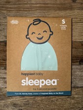 Happiest Baby sleepea, swaddle, organic cotton, green, sz S 0-2Months / 2-5kg