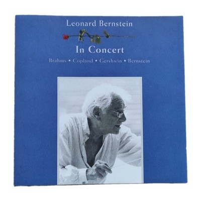 Leonard Bernstein in Concert  Brahms  Copland  Gershwin  Bernstein CD